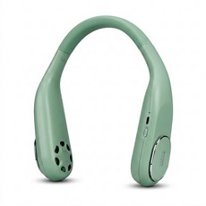 KINYO 頸掛扇, UF373G, 綠色