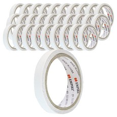 EMPIRE 雙面膠帶 15mm x 10m, 白色半透明, 30入