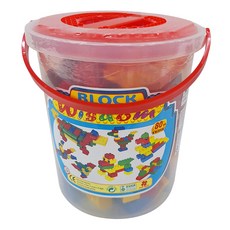 BRICK MASTER 積木大師 Set 80 益智積木玩具, 桶裝積木, 1桶