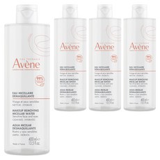 아벤느 미셀라 클렌징 워터, 400ml, 4개