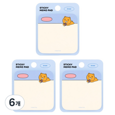 KAKAO FRIENDS Little Friends圓形黏貼便利貼, 瑞安, 6個