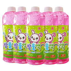 Happy Eye 泡泡補充液 500ml, 5個, 粉紅色