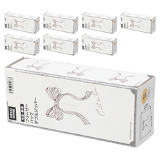 니토리 더블 지퍼백 레드 리본 S 44매, 소(S), 8세트