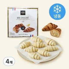 르푸닐드피에르 미니 크로아상 (냉동), 25g, 4개, 10개입