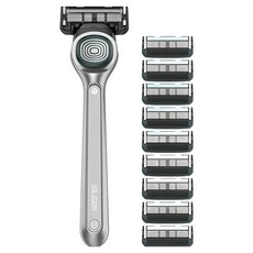 SLEEK Motion 刮鬍刀組, 剃須刀 + 剃須刀刀片 10p, 1組