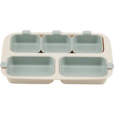 네스틱 원플레이트 유아식판, 바닐라민트, 플레이트 +볼 5p, 1개