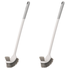 GOZENBO 御膳坊 純粹加長多角清潔刷, 2支, 白色