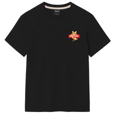 옥스타 남여공용 통기성 미우 고양이 반팔티 9TS048