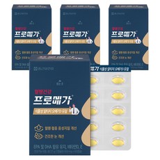 종근당건강 프로메가 식물성 알티지 오메가3 듀얼 27g, 4개, 60정