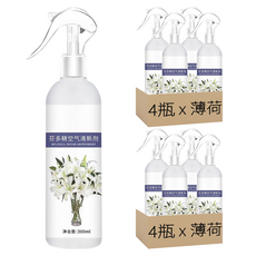 鴻睿 空氣清新劑 Y080, 300ml, 8瓶, 薄荷