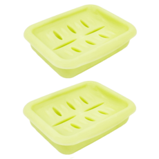 KEYWAY 聯府 滿天星單皂盒, 顏色隨機, 2個