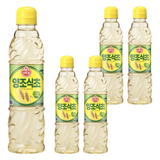 오뚜기 양조식초, 500ml, 5개