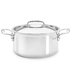 de Buyer 畢耶 5層複合不鏽鋼雙耳湯鍋 IH感應爐適用, 28cm, 1個