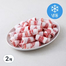 미트엔조이 캐나다산 우삼겹 (냉동), 500g, 2개