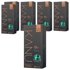 카누 바리스타 머신 전용 캡슐커피 딥포레스트, 9.5g, 10개입, 6개
