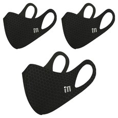 im 素色立體防塵口罩, 黑色