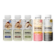 365밀 식사대용 선식 쉐이크 5종 세트, 250g, 1세트