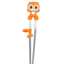 Edison 朋友 ST學習筷 3歲以上兒童適用 3D立體, 橘鷹, 1雙