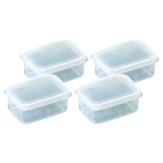 NAKAYA 長方形保鮮盒 O-K170 280ml, 2個, 2組