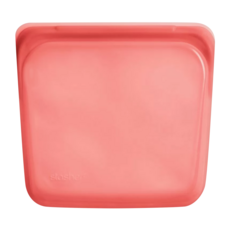 stasher 方形矽膠密封袋 Pinch locTM 專利封口設計 可重複使用 耐候性佳, 19.05 x 17.78 x 2.54cm, 1入, 1個