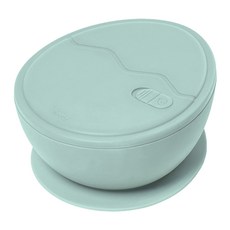 iFam 矽膠防滑蛋型吸盤碗 適用年齡: 3個月 - 7歲 尺寸: 122mm x 137mm x 61mm, Choco Vanilla, 1個