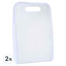 Higher Deco 大容量風琴式口袋文件夾 13格, 2個, 白色