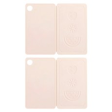 FaSoLa 多功能可摺疊砧板 一體成型, 白色, 1組