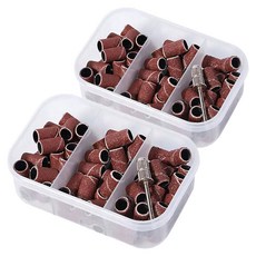 指甲打磨帶 01 75p + 批頭軸承套組, 混色, 2組