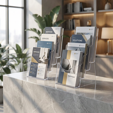 Make It 壓克力傳單 POP 型錄架 A6, 2個