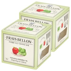 프레벨롱 국산 과일퓨레, 혼합맛(사과/비타민채소), 200g, 2개