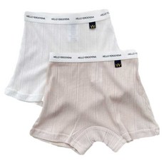 YEROOYENA 女童舒適心動四角內褲2件組