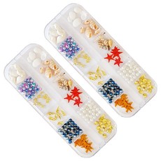 酷夏美甲飾品組, KN-P1031, 2個