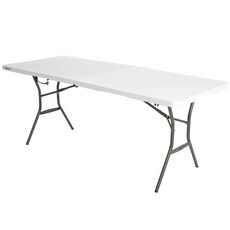 LIFETIME 에센셜 그레이드 반 접이식 테이블 1830, 혼합색상