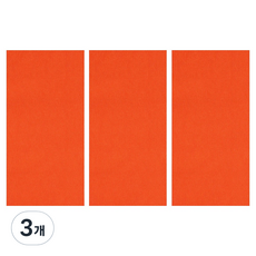 Songwol 松月 清新沐浴巾, 橘色, 3個, 3入