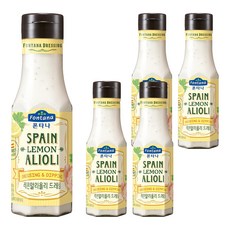 歐洲 Fontana 檸檬蒜味蛋黃醬, 270g, 5個