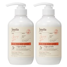제이멜라 인 프랑스 퓨어 스프링 애플 바디 로션, 2개, 500ml