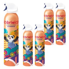 디보트브리엘 오렌지 토이랜드 버블 클렌저 누들타입 오렌지향, 5개, 300ml