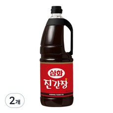 삼화식품 진간장, 1.8L, 2개