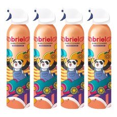 디보트브리엘 오렌지 토이랜드 버블 클렌저 누들타입 오렌지향, 4개, 300ml