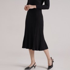 Gembling 百褶鬆緊帶中長版針織裙