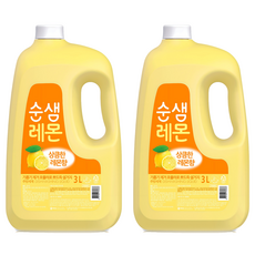 Soonsaem 檸檬廚房洗碗精, 3L, 2個