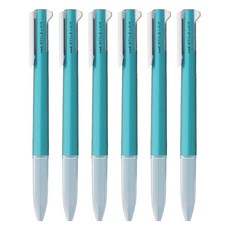 3色筆筆管 有筆夾 UE3H-208, 金屬藍, 6支