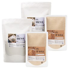 韓式松糕材料組, 白米粉+黃豆粉, 2組