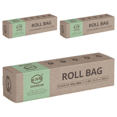 슈가랩 에코 롤백 27 x 37 cm, 중(M), 200개입, 3개
