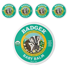 뱃저 베이비 밤 틴케이스, 56g, 5개