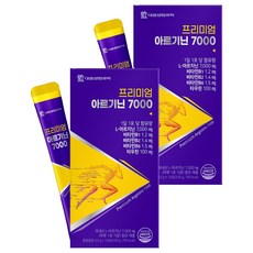 DAEWOONG LIFE SCIENCE 優質L-精胺酸7000隨身包, 15條, 2盒