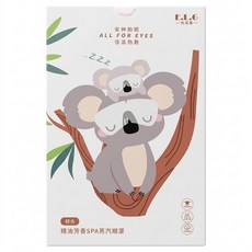 E.L.G 依洛嘉 精油芳香SPA蒸氣眼罩 綜合, 5個, 1組