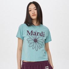 Mardi Mercredi 女款花卉修身棉質T恤