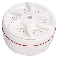 大功率便攜渦輪洗衣器 節能省電 旅行洗衣神器, RTW020229360071, 白色, 1個
