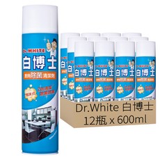 Dr.White 白博士 廚房除菌清潔劑, 600ml, 12瓶